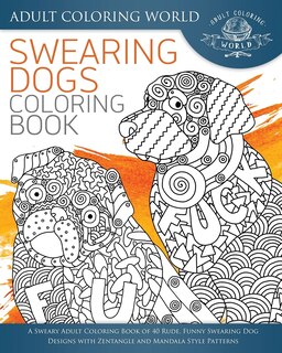 Couverture_Swearing Dogs Coloring Book