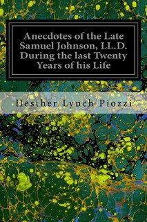 Couverture_Anecdotes of the Late Samuel Johnson, LL.D. During the last Twenty Years of his Life