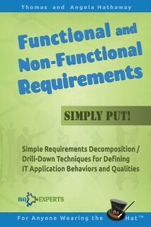 Front cover_Functional and Non-Functional Requirements Simply Put!