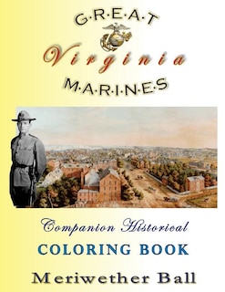 Front cover_Great Marines of Virginia Historical Coloring Book