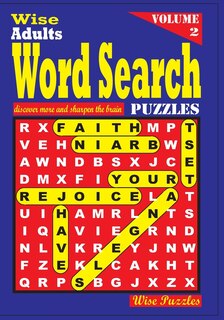 Front cover_Wise Adults Word Search Puzzles Volume 2