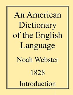 Couverture_An American Dictionary of the English Language