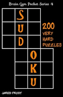 Couverture_200 Very Hard Sudoku Puzzles