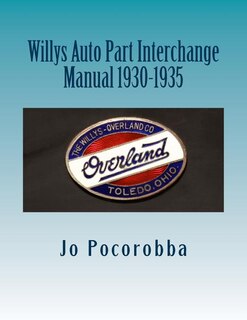 Front cover_Willys Auto Part Interchange Manual 1930-1935