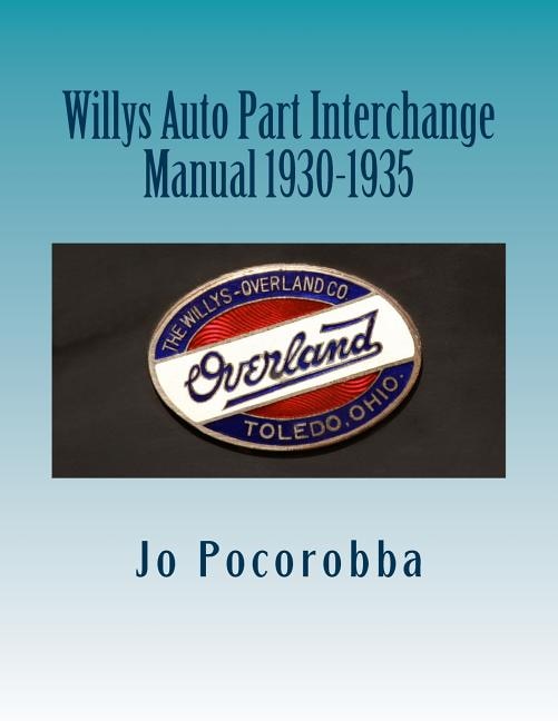 Front cover_Willys Auto Part Interchange Manual 1930-1935
