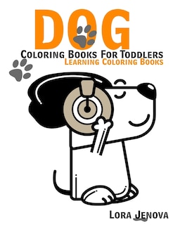 Couverture_Dog Coloring Books For Toddlers