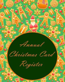 Front cover_Annual Christmas Card Register