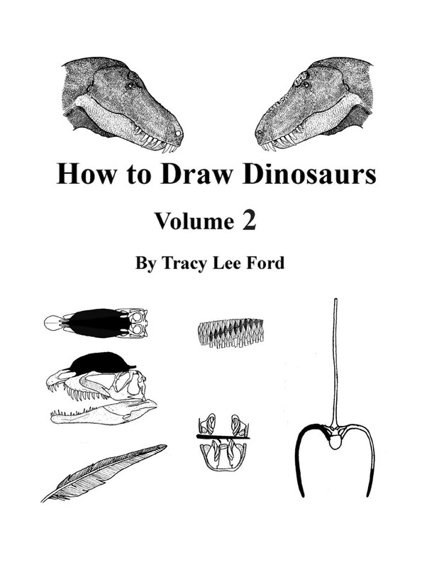 Couverture_How to Draw Dinosaurs volume 2