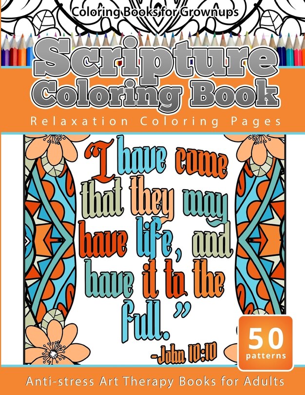 Couverture_Coloring Books for Grownups Scripture Coloring Book