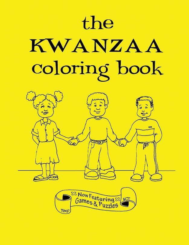 Front cover_The Kwanzaa Coloring Book (Games & Puzzles)