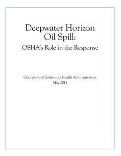 Front cover_Deepwater Horizon Oil Spill