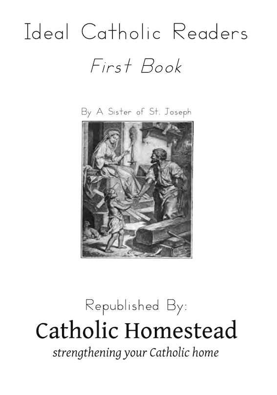 Front cover_Ideal Catholic Readers, Book One