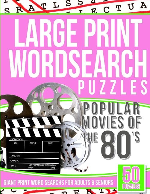 Couverture_Large Print Wordsearch Puzzles Popular Movies of the 80s