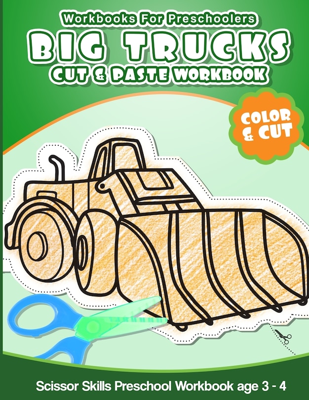 Front cover_Workbooks for Preschoolers Big Trucks