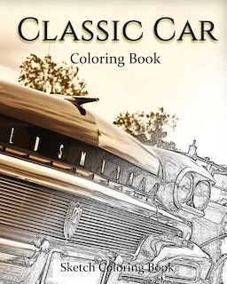 Couverture_Classic Car Coloring Book