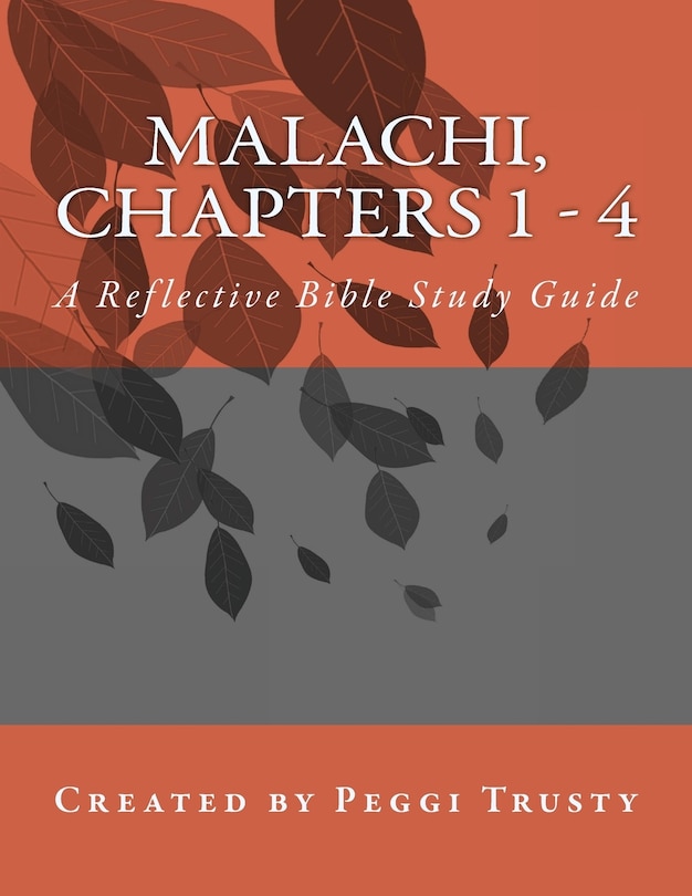 Front cover_Malachi, Chapters 1 - 4