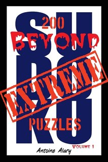Couverture_Beyond Extreme Sudoku Volume I