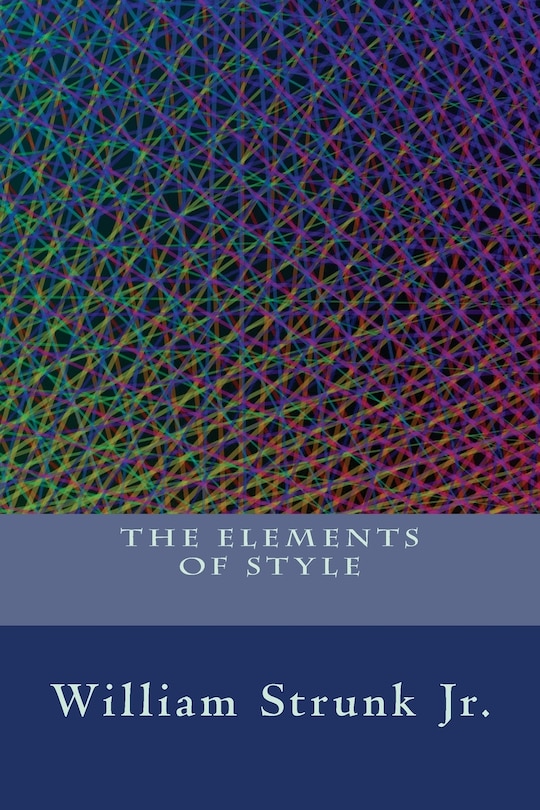 Front cover_The Elements of Style