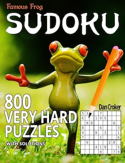 Couverture_Famous Frog Sudoku 800 Very Hard Puzzles With Solutions
