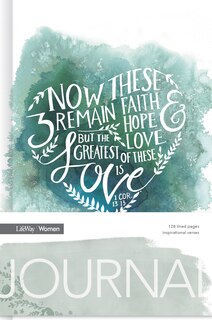 Front cover_Faith, Hope, and Love, Journal