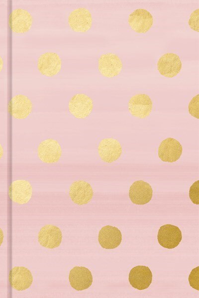 Front cover_Pink with Gold Dots, Journal