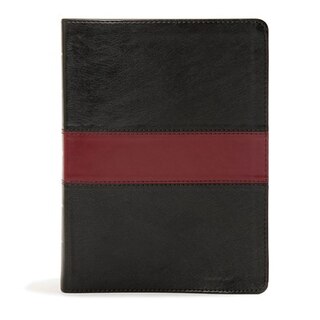Front cover_Kjv Apologetics Study Bible, Black/red Leathertouch