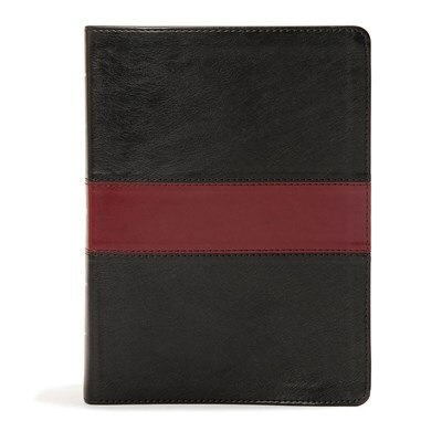 Front cover_Kjv Apologetics Study Bible, Black/red Leathertouch