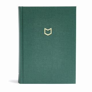 Couverture_CSB He Reads Truth Bible, Evergreen Cloth Over Board, Indexed