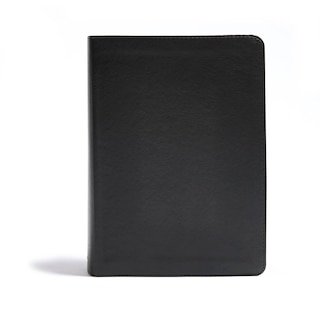 Couverture_Csb He Reads Truth Bible, Black Leathertouch