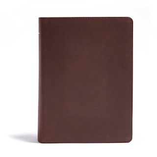 Front cover_Csb He Reads Truth Bible, Brown Genuine Leather