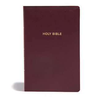 Front cover_CSB Gift & Award Bible, Burgundy