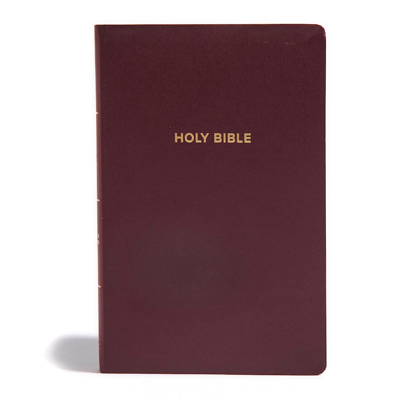 Front cover_CSB Gift & Award Bible, Burgundy