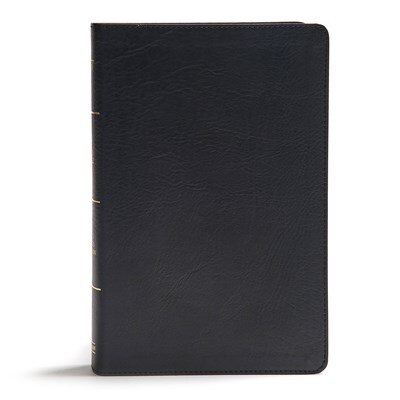 Couverture_Kjv Giant Print Reference Bible, Black Leathertouch