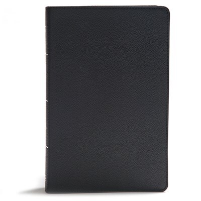 Front cover_Kjv Giant Print Reference Bible, Black Genuine Leather