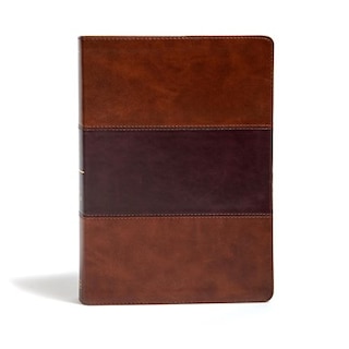Couverture_Kjv Super Giant Print Reference Bible, Saddle Brown Leathertouch