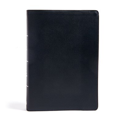 Couverture_Kjv Super Giant Print Reference Bible, Black Genuine Leather, Indexed
