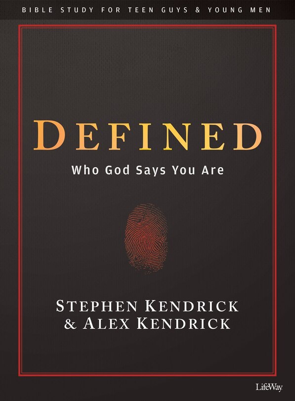 Couverture_Defined - Teen Guys' Bible Study Book