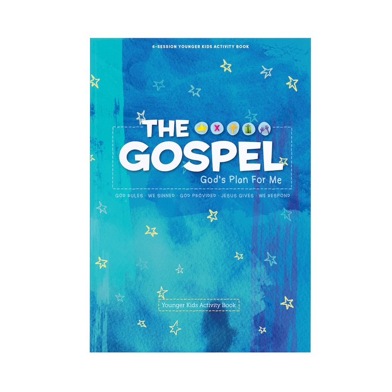 Couverture_The Gospel: God's Plan for Me - Younger Kids Activity Book
