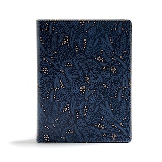 Couverture_CSB Study Bible, Navy LeatherTouch