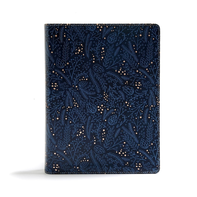Couverture_CSB Study Bible, Navy LeatherTouch