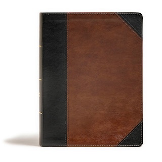 Front cover_CSB Tony Evans Study Bible, Black/Brown LeatherTouch