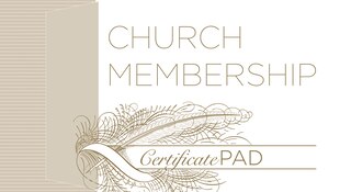 Couverture_Church Membership Certificate Pad (26 Count)