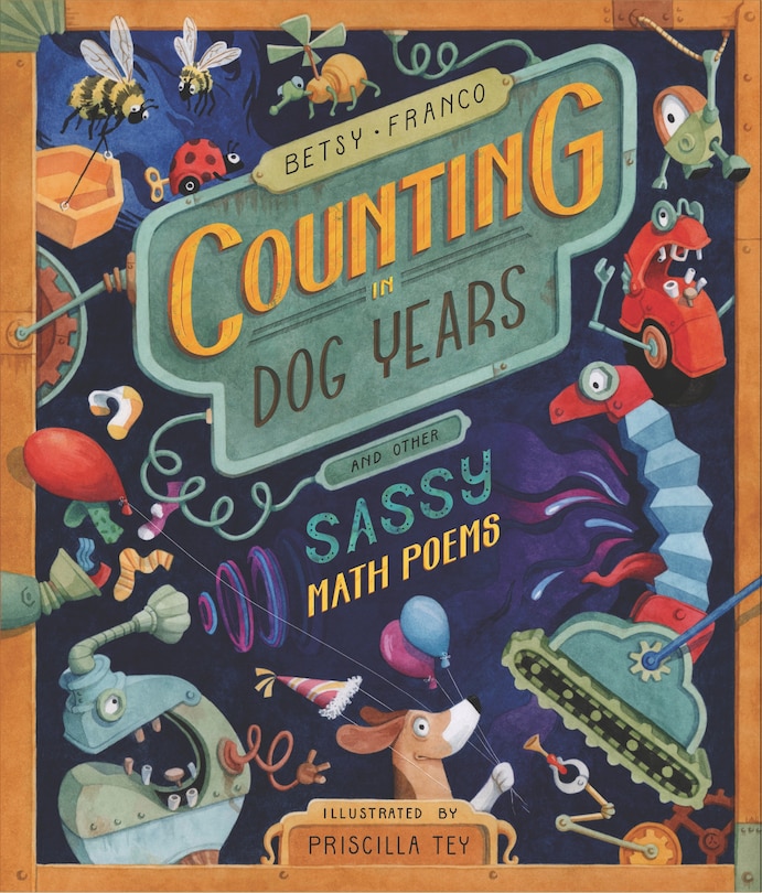 Front cover_Counting In Dog Years And Other Sassy Math Poems