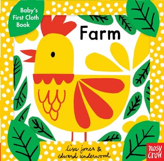 Front cover_Baby's First Cloth Book: Farm
