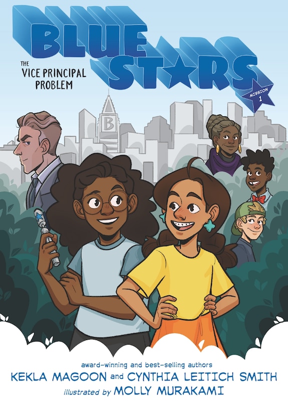 Front cover_Blue Stars: Mission One: The Vice Principal Problem: A Graphic Novel