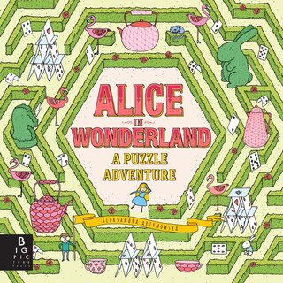 Front cover_Alice In Wonderland: A Puzzle Adventure