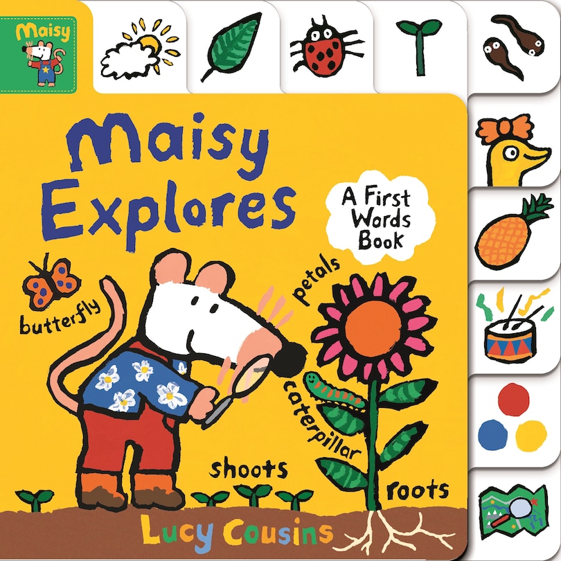 Front cover_Maisy Explores: A First Words Book