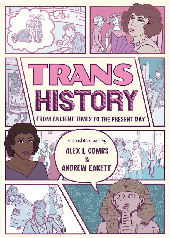 Front cover_Trans History: A Graphic Novel: From Ancient Times to the Present Day