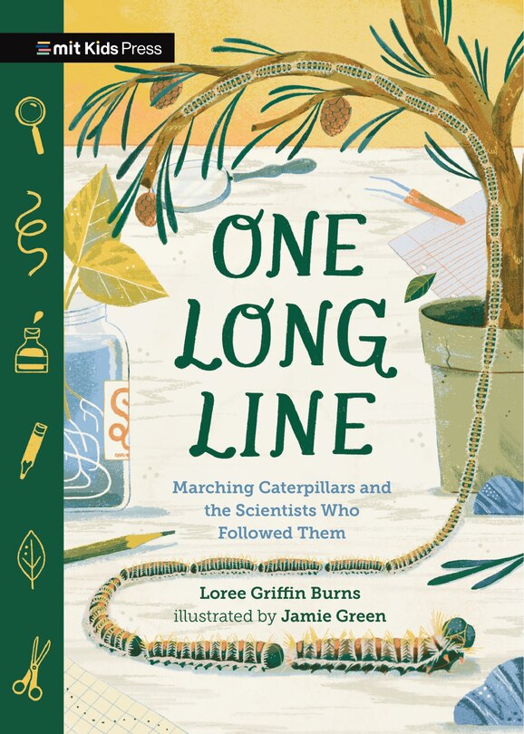 Couverture_One Long Line: Marching Caterpillars and the Scientists Who Followed Them