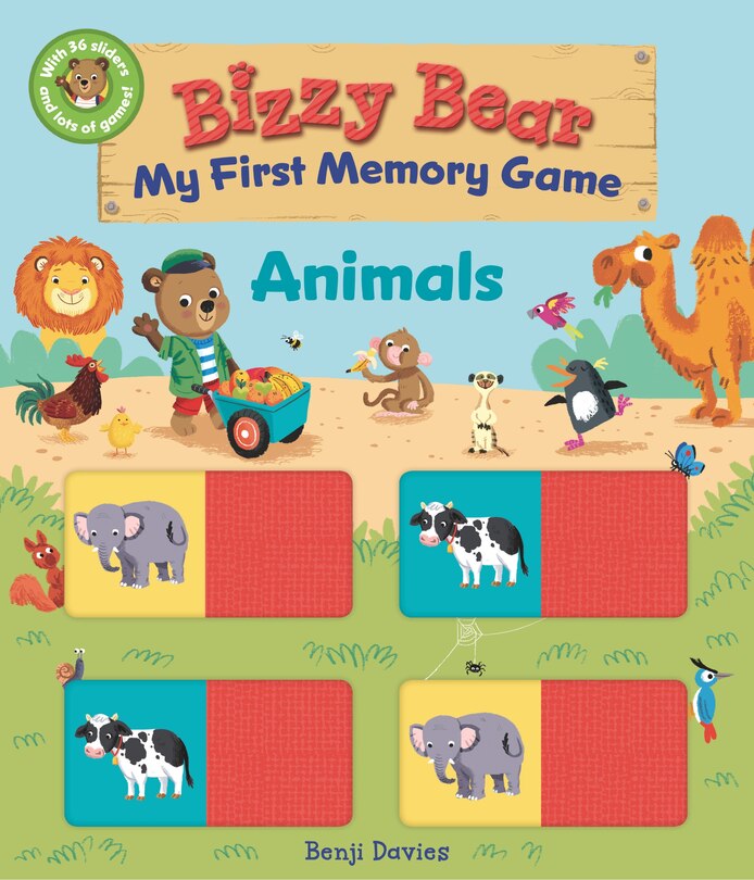 Couverture_Bizzy Bear: My First Memory Game: Animals